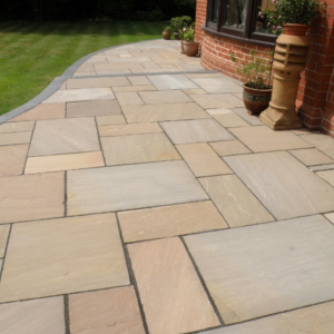 Classicstone Autumn Brown Sandstone Paving Calibrated 22.2m2 Project Pack
