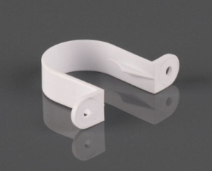 Brett Martin 32mm White Push Fit Pipe Clip W1180WP