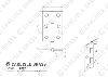 Scroll Latch Pack inc hinges & Latch Chrome GK002CP/INTB