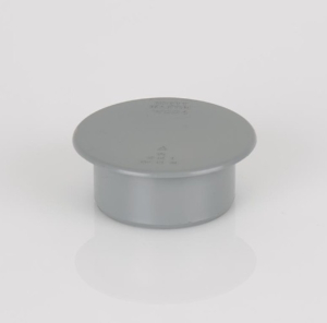 Brett Martin 40mm Push Fit Grey Socket Plug W924G