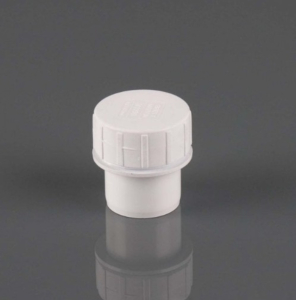 Brett Martin 40mm White Solvent Weld Access Plug W2190WP