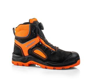 Buckbootz Buckviz FITGO System Boot Black/Hi-Vis Orange