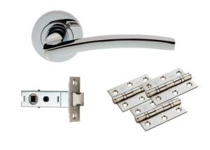 Tavira Ultimate Door Latch Pack Polished Chrome