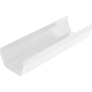 Aquaflow 114mm White Square Gutter 4mtr AGS4WH