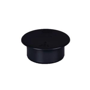 Brett Martin 40mm Push Fit Black Socket Plug W924B