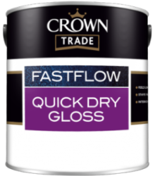 Crown Trade Fastflow Quick Dry White Gloss
