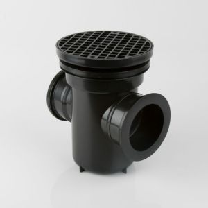 Brett Martin 110mm U/Ground Back Inlet Roddable Gully ROUND  B1001